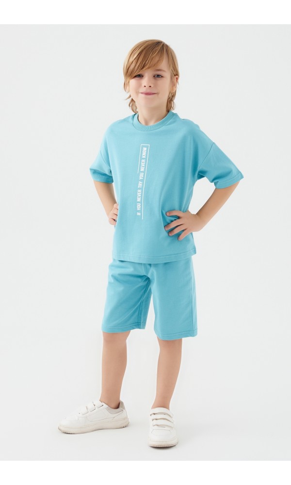 ROLY POLY RP3052-G ERKEK BERMUDA TAKIM LACİVERT