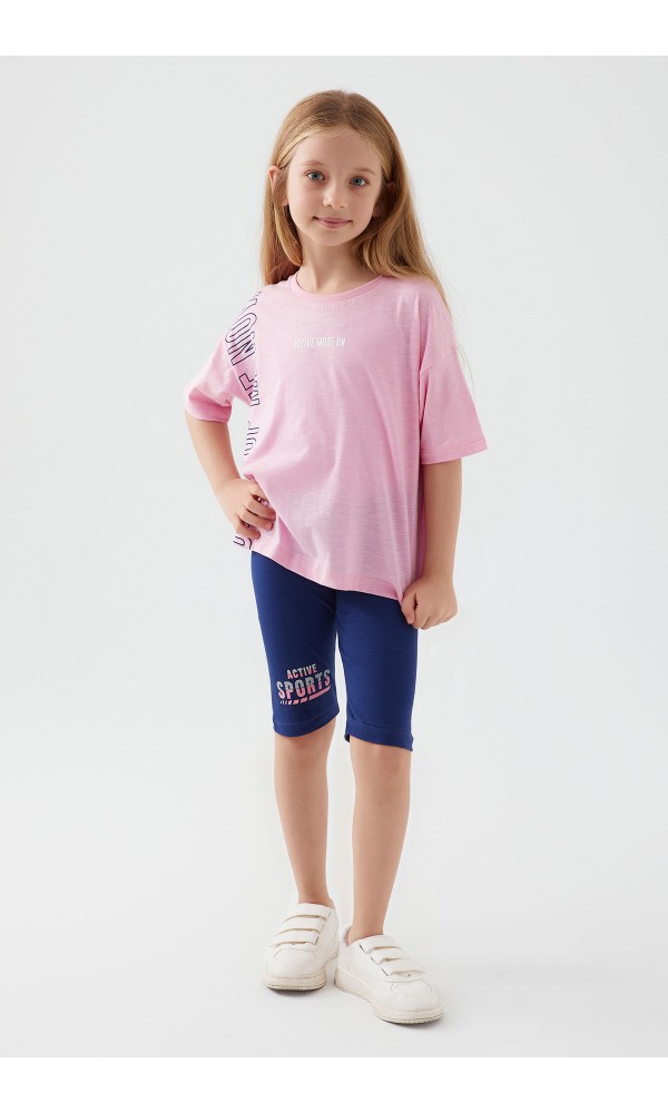 ROLY POLY RP3073-2 KIZ BERMUDA TAKIM ORANJ