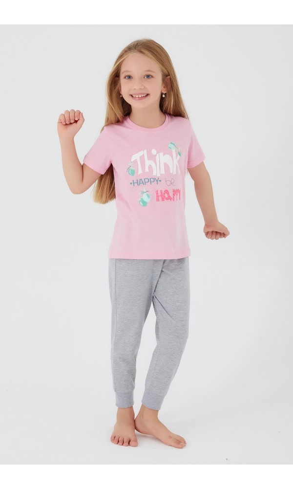 ROLY POLY RP3083-2 KIZ PİJAMA TAKIM MOR
