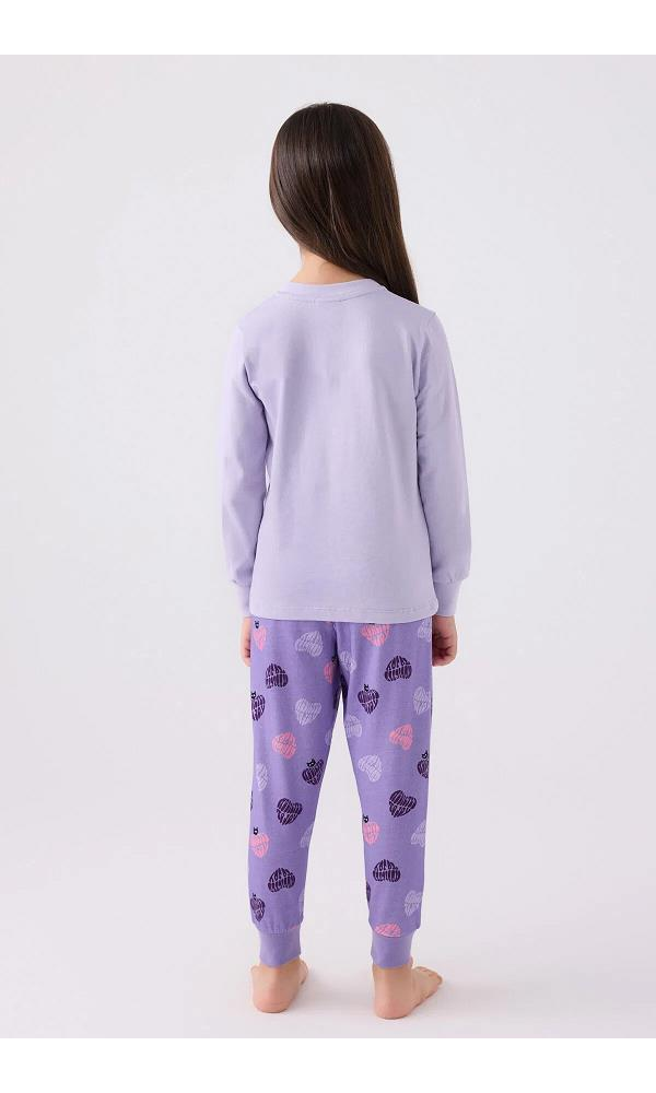 ROLY POLY RP3465-2  KIZ ÇOCUK PİJAMA TAKIMI Lila