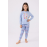ROLY POLY RP3476-2 KIZ PİJAMA TAKIM MAVİ