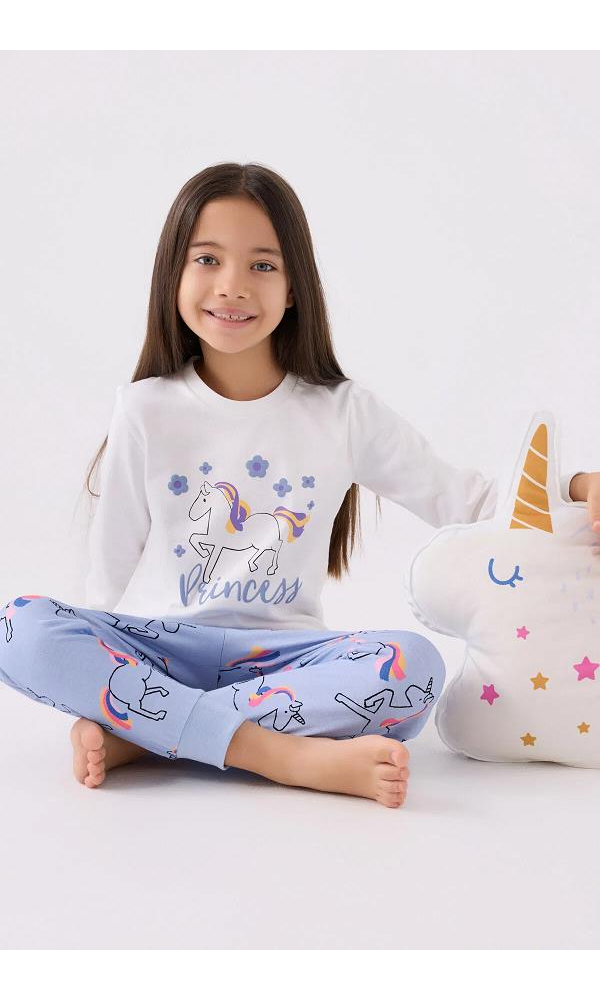 ROLY POLY RP3477-2 KIZ PİJAMA TAKIM KREM