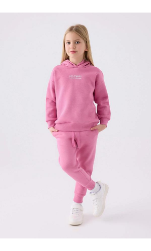 ROLY POLY RP3500-2 KIZ EŞOFMAN  TAKIM PEMBE