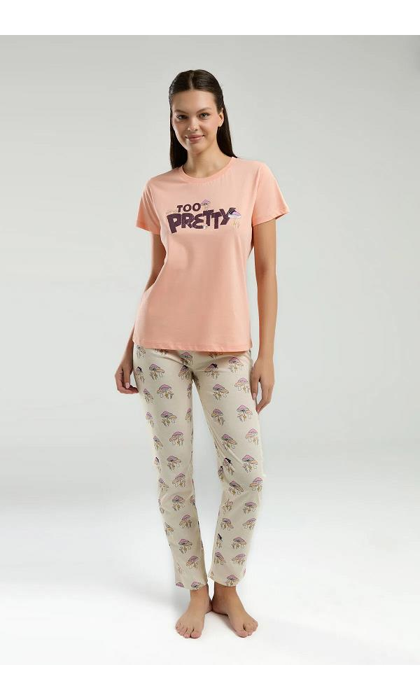 ROLY POLY RP3585  BAYAN İKİLİ TAKIM TURUNCU