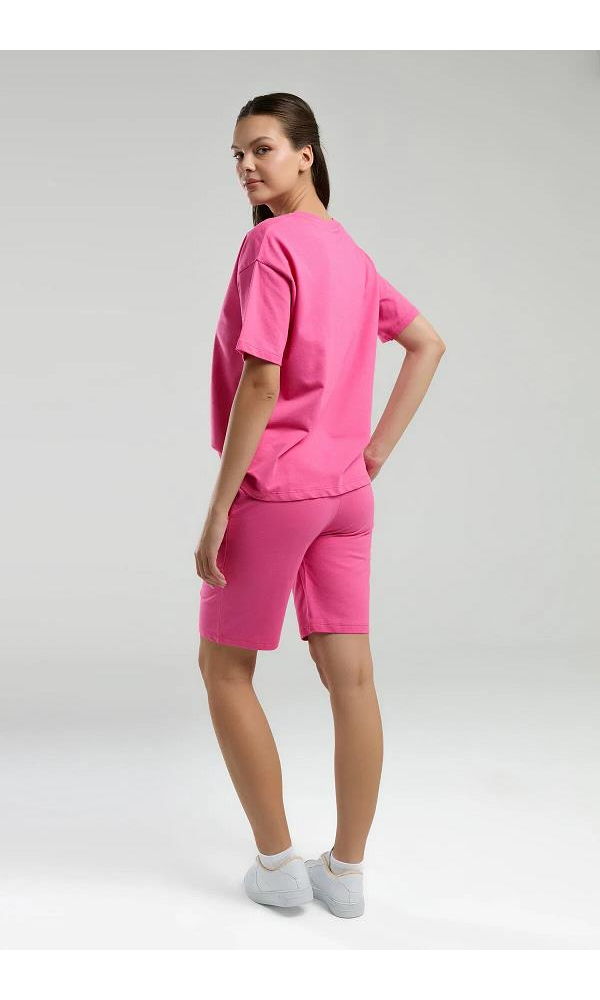 ROLY POLY RP3592 BAYAN BERMUDA TAKIM Fuşya