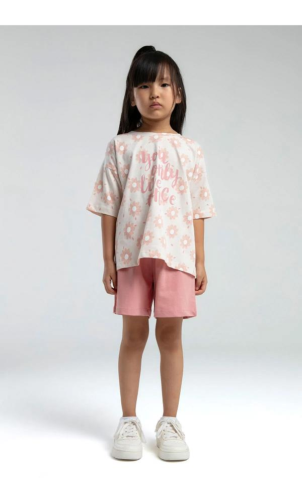 ROLY POLY RP3610-2 KIZ ÇOCUK ŞORT TAKIM Lila