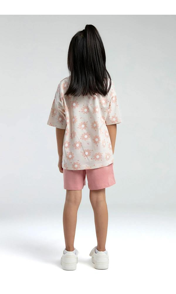 ROLY POLY RP3610-2 KIZ ÇOCUK ŞORT TAKIM Lila
