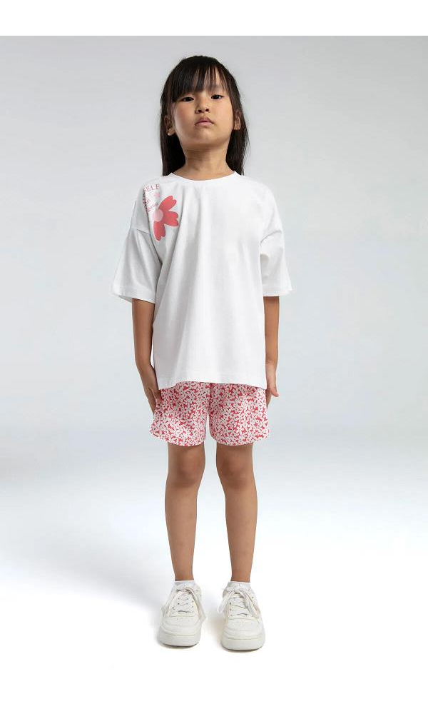 ROLY POLY RP3611-G KIZ ÇOCUK ŞORT TAKIM Fuşya
