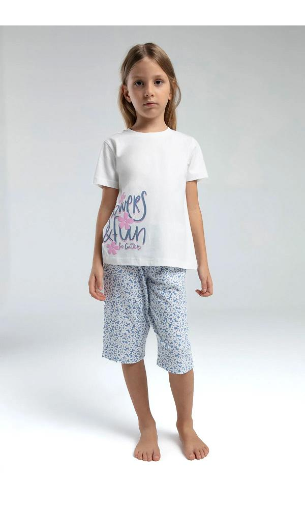 ROLY POLY RP3612-2 KIZ ÇOCUK KAPRİ TAKIM BEYAZ