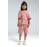 ROLY POLY RP3628-2 KIZ ÇOCUK BERMUDA TAKIM Retr.Pembe