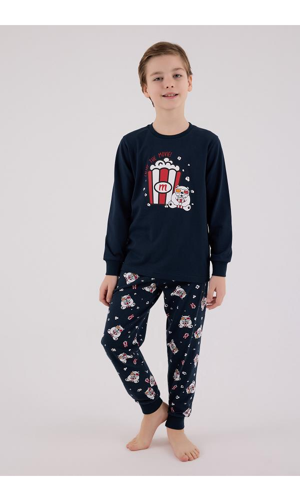 ROLY POLY RP3676-G ERKEK ÇOCUK PİJAMA TAKIMI KIRMIZI