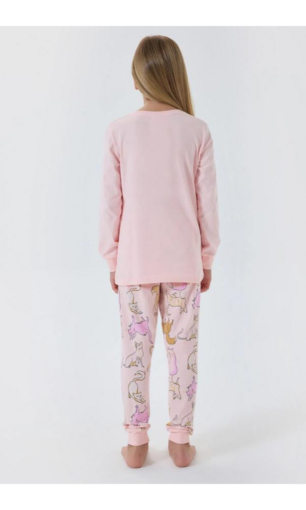 ROLY POLY RP3710-2 KIZ ÇOCUK PİJAMA TAKIMI MAVİ