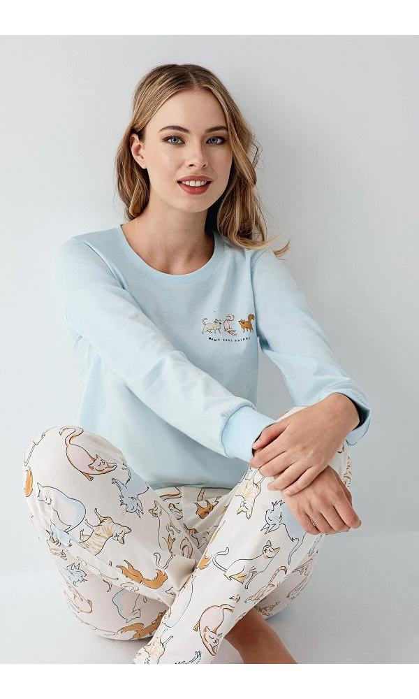 ROLY POLY RP3710-S BAYAN PİJAMA TAKIMI PEMBE
