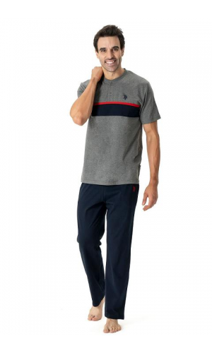 U.S POLO 18796 ERKEK PATLI TAKIM KIRMIZI