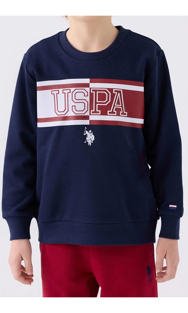 U.S. POLO 1900-4  ERKEK ÇOCUK EŞOFMAN TAKIM ANTRASİT