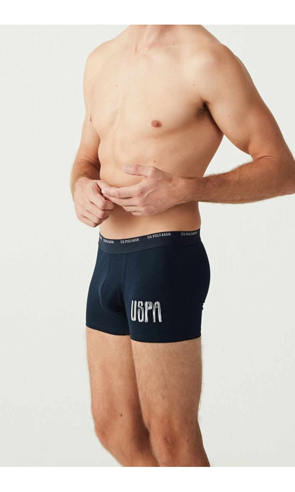 U.S POLO 3LÜ ASORTİ BOXER 80338 KIRMIZI
