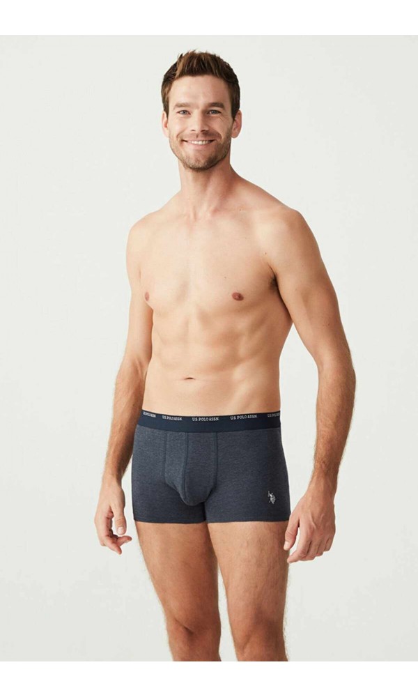 U.S POLO 3LÜ ASORTİ BOXER 80338 KIRMIZI