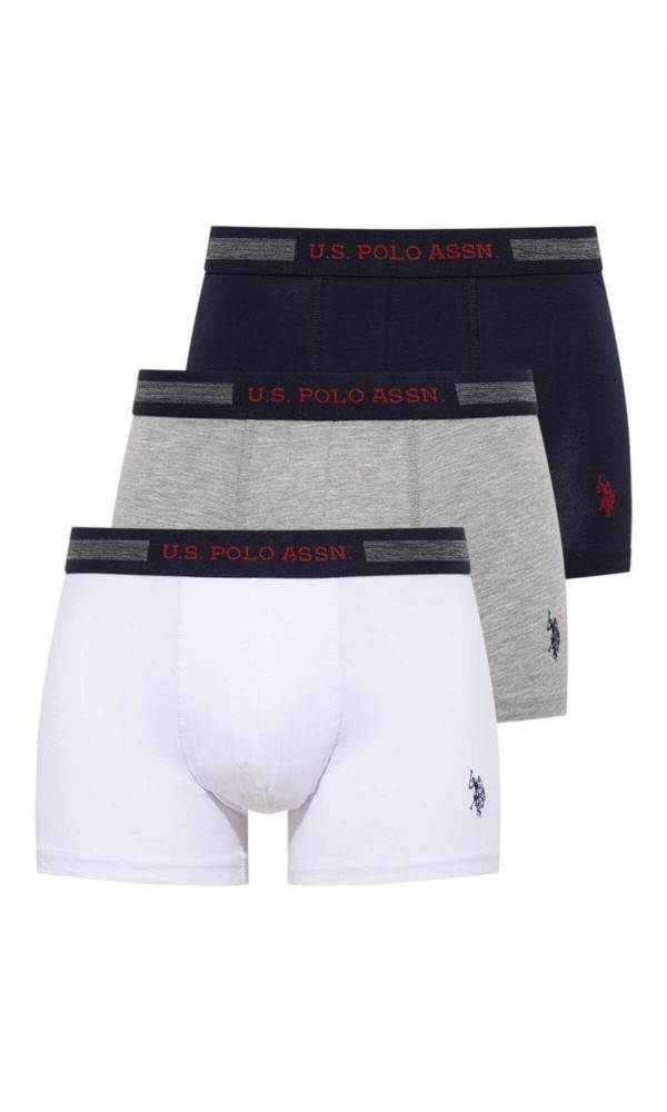 U.S POLO 3LÜ BOXER 80155 TEN