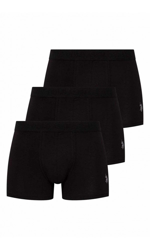 U.S POLO 3LÜ ERKEK BOXER 80173 ORANJ
