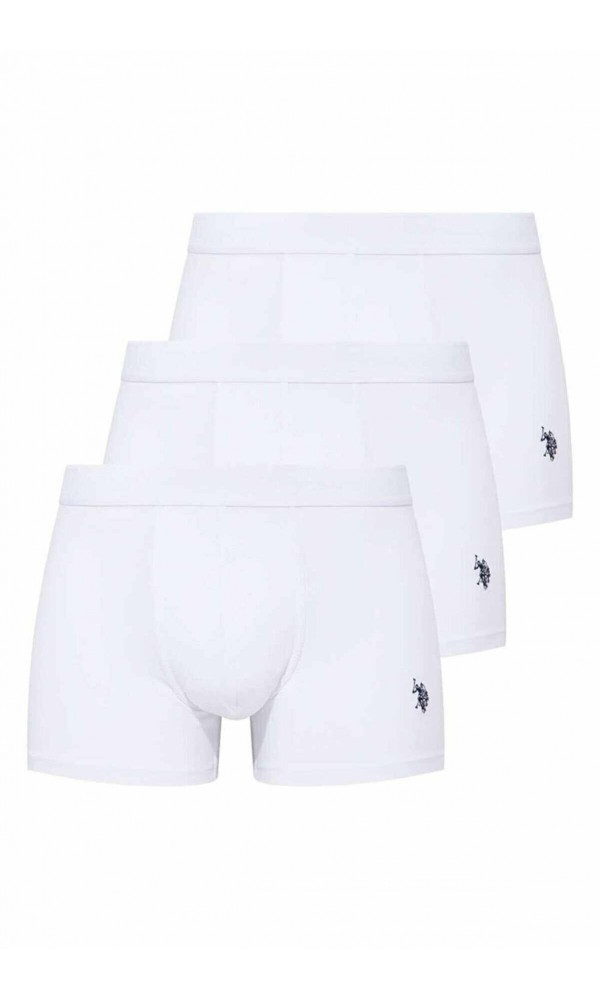 U.S POLO 3LÜ ERKEK BOXER 80173 ORANJ