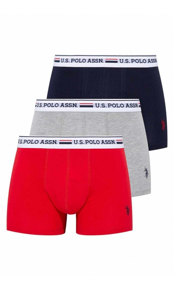 U.S POLO 3LÜ SPOR BOXER 80431 ASORTİ