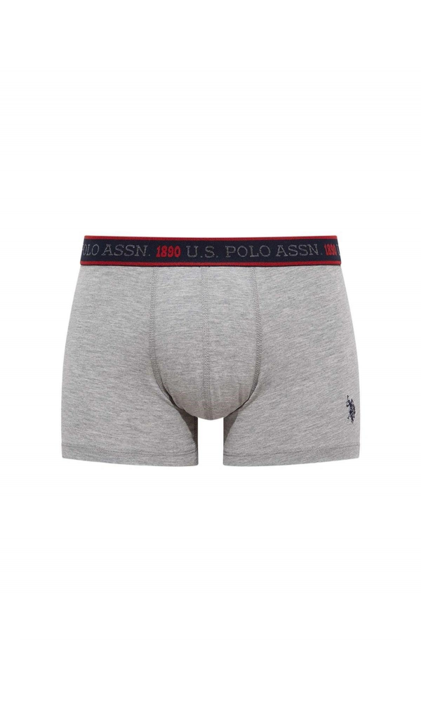 U.S POLO 80480 ERKEK 2 li Boxer GRİ