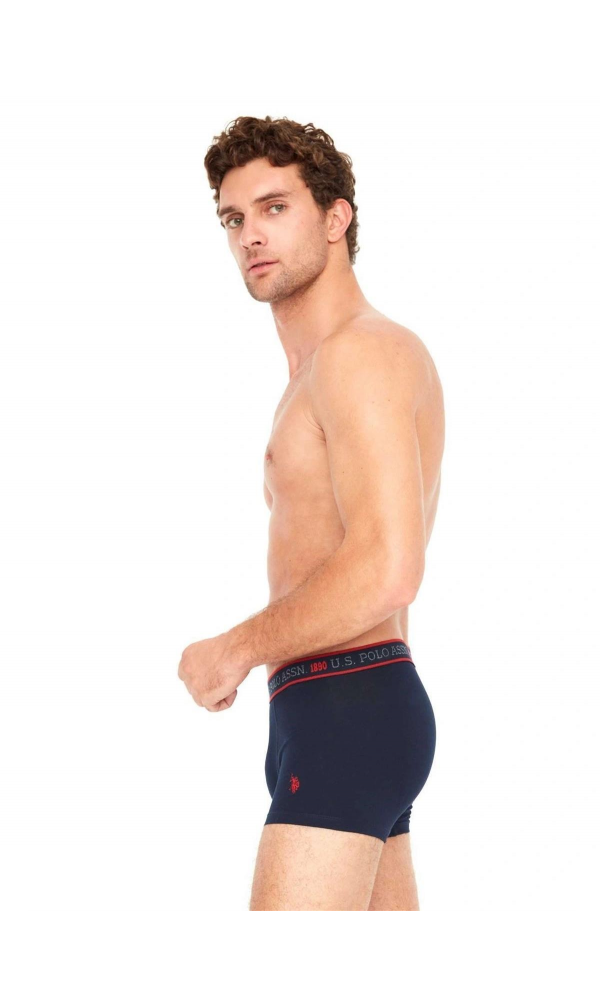 U.S POLO 80480 ERKEK 2 li Boxer GRİ