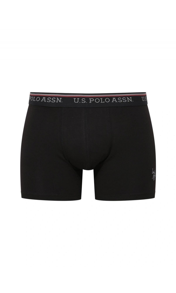 U.S POLO 80488 2 li MODAL BOXER GRİ