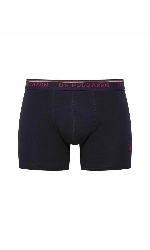 U.S POLO 80488 2 li MODAL BOXER GRİ