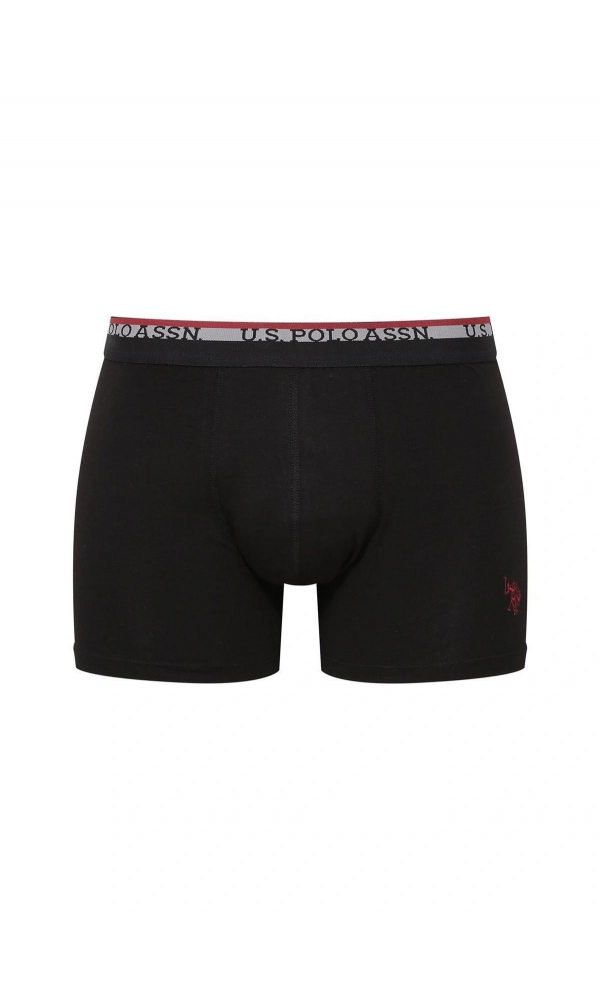 U.S POLO 80489 ERKEK 2 li Boxer GRİ
