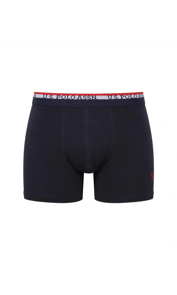 U.S POLO 80489 ERKEK 2 li Boxer GRİ