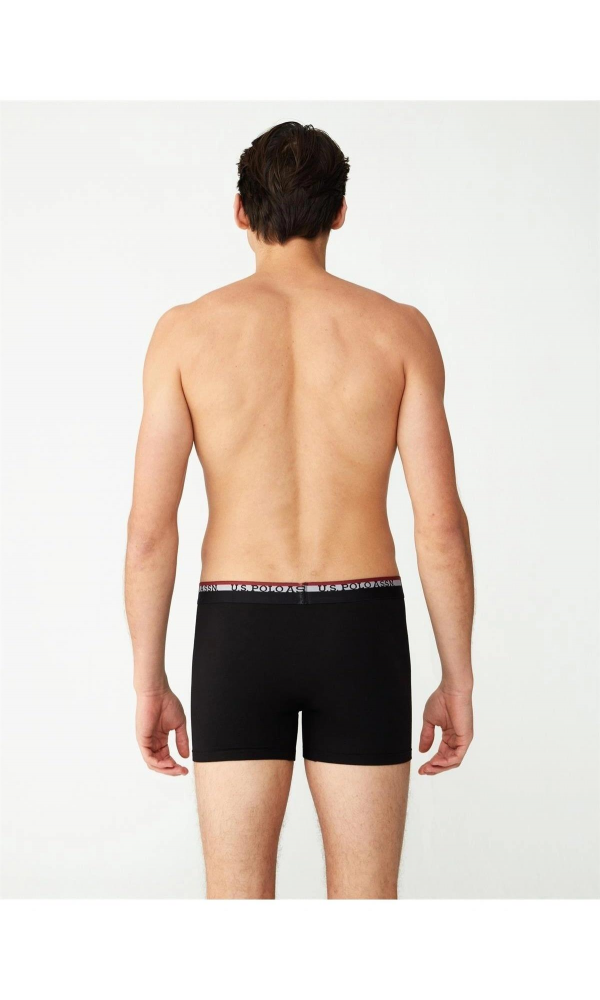 U.S POLO 80489 ERKEK 2 li Boxer GRİ