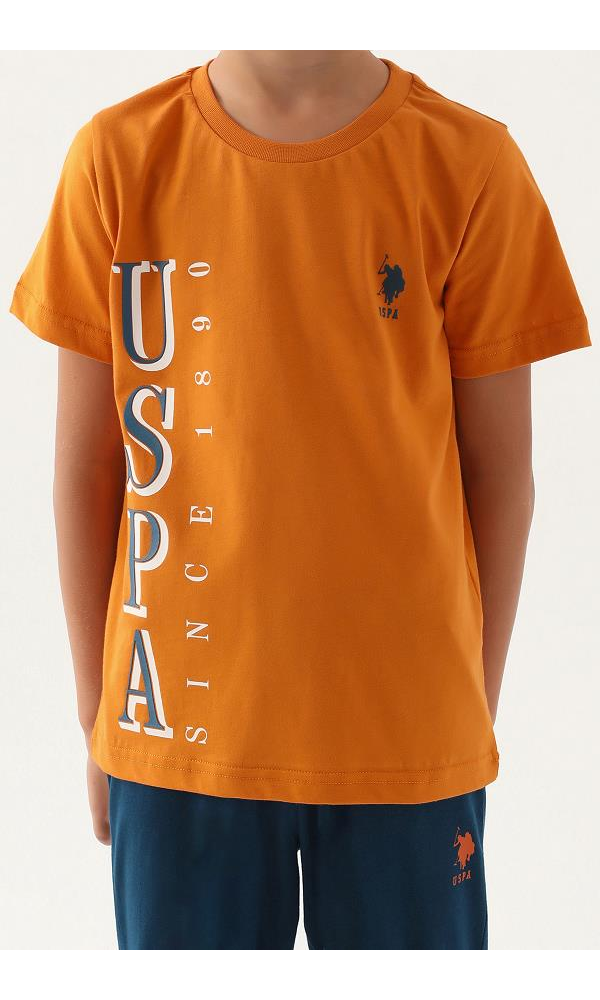 U.S. Polo Assn. Erkek Çocuk İkili Takım KREM