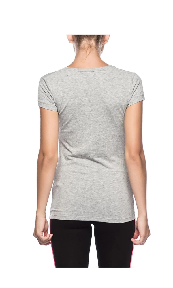 U.S. POLO ASSN Kadın Derin Yuvarlak Yaka T-shirt SİYAH
