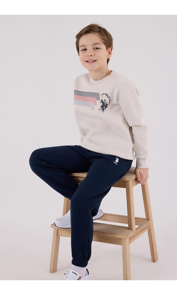 U.S. Polo Assn Kids US2212-G  Erkek Eşofman Takımı Somon