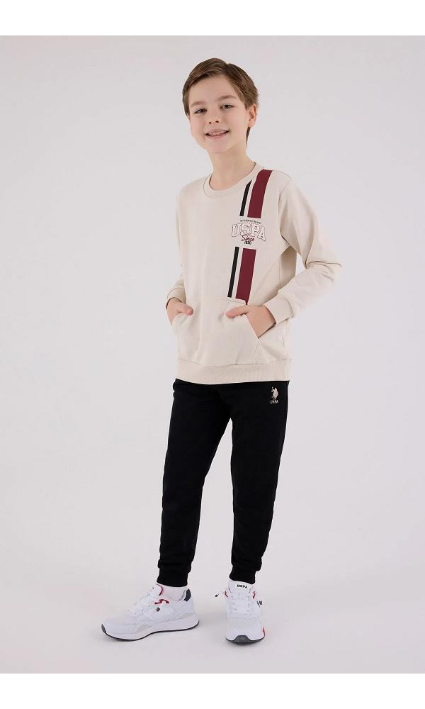 U.S. Polo Assn US2200-4 Erkek Çocuk Eşofman Takımı LACİVERT