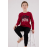 U.S. Polo Assn US2203-4 Erkek çocuk Pijama Takımı BORDO