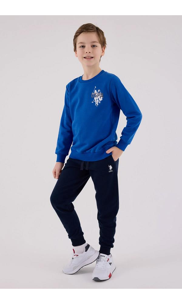 U.S. Polo Assn US2204-4  Erkek Eşofman Takımı Cobalt