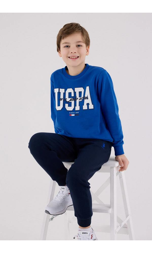 U.S. Polo Assn US2205-4  Erkek Eşofman Takımı Cobalt