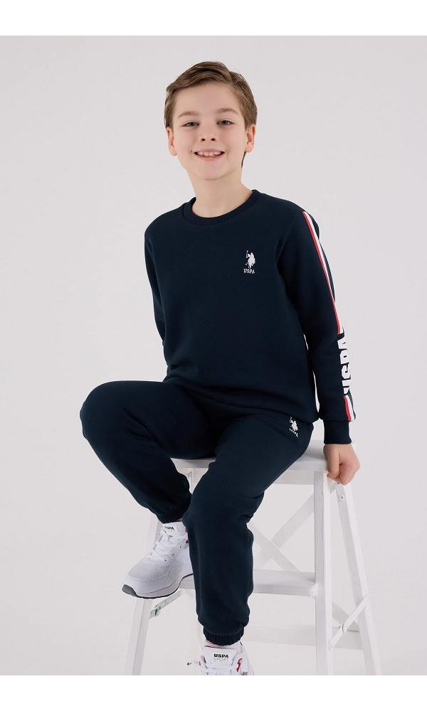 U.S. Polo Assn US2207-G  Erkek çocuk Eşofman Takımı Limon