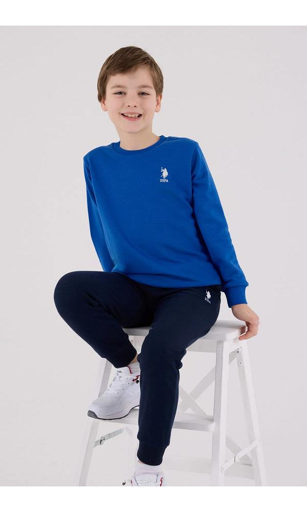 U.S. Polo Assn US2208-4 Erkek çocuk Eşofman Takımı Cobalt