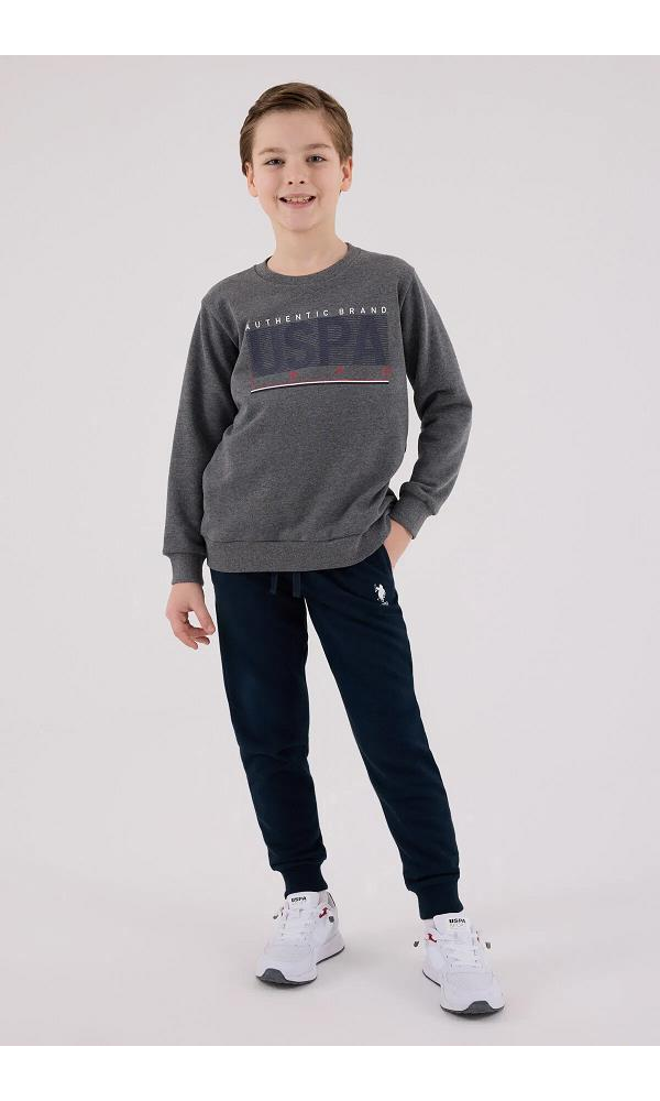 U.S. Polo Assn US2209-4 Erkek çocuk Eşofman Takımı ANTRASİT
