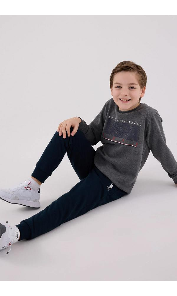 U.S. Polo Assn US2209-G  Erkek çocuk Eşofman Takımı ANTRASİT