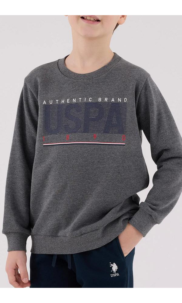 U.S. Polo Assn US2209-G  Erkek çocuk Eşofman Takımı ANTRASİT