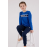 U.S. Polo Assn US2210-4  Erkek Çocuk Pijama Takımı Cobalt