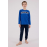 U.S. Polo Assn US2210-G Erkek Çocuk  Pijama Takımı Cobalt