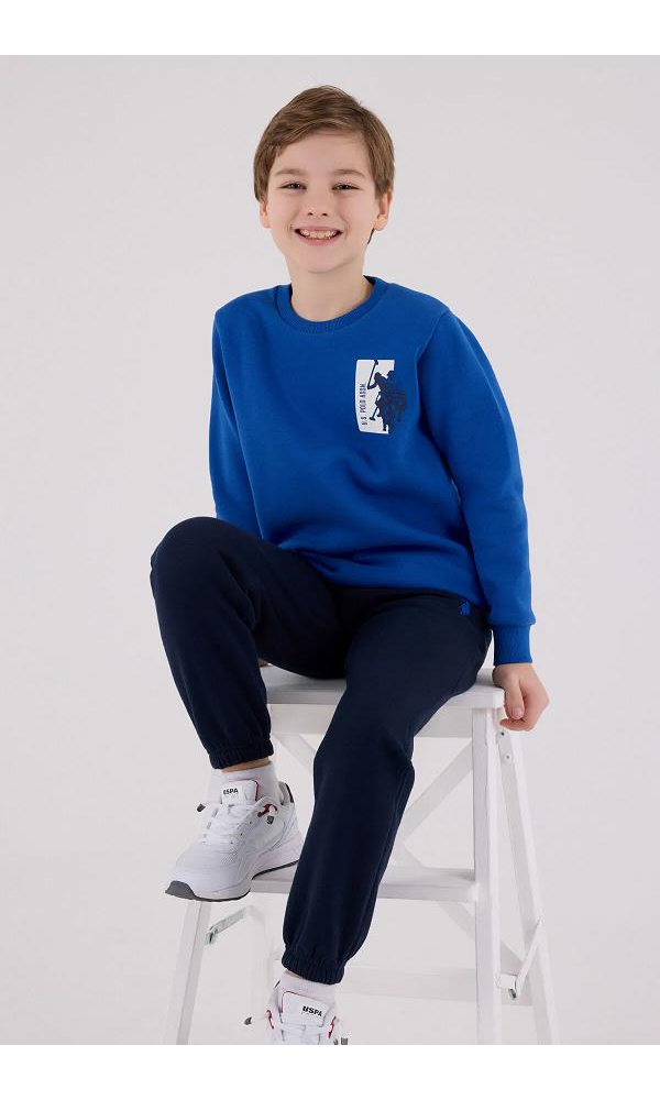 U.S. Polo Assn US2216-4 Erkek çocuk  Eşofman Takımı karanfil