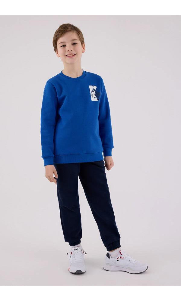 U.S. Polo Assn US2216-4 Erkek çocuk  Eşofman Takımı karanfil