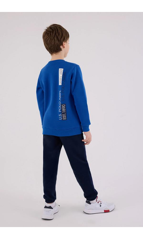 U.S. Polo Assn US2216-G Erkek çocuk Eşofman Takımı Cobalt