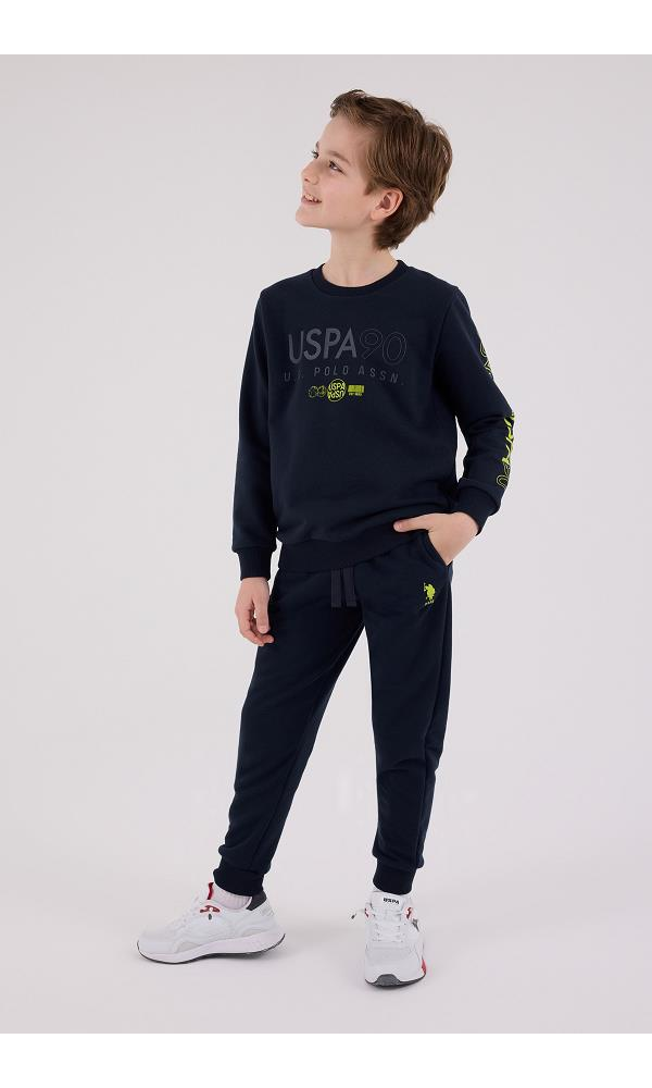 U.S. Polo Assn US2218-4  Erkek  çocuk Eşofman Takımı LACİVERT